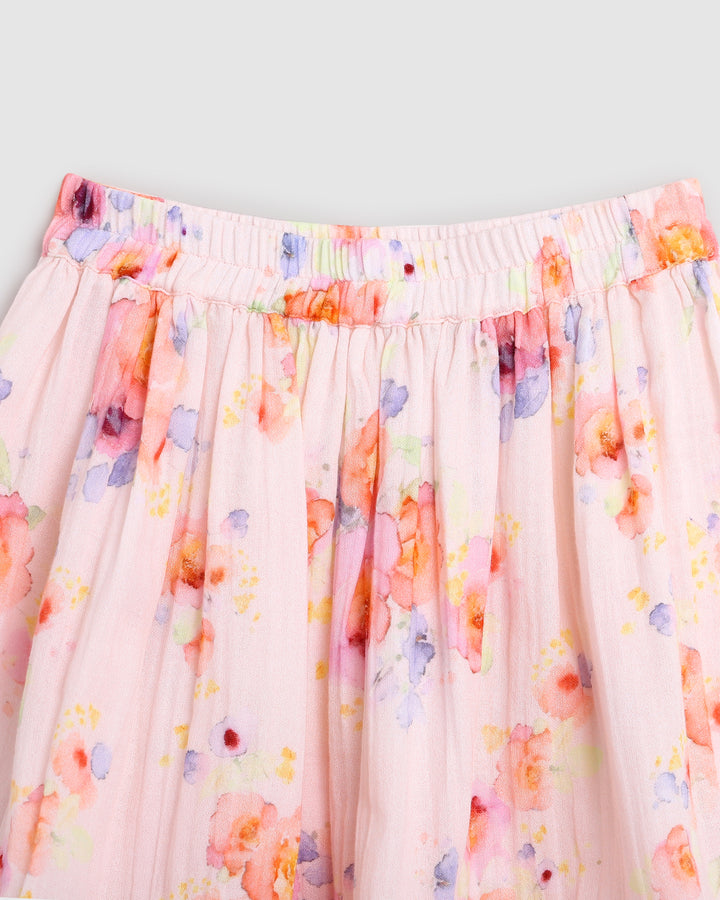 ALEX AND ANT - MARIA PIA SKIRT: ROSES [sz:1 YR]