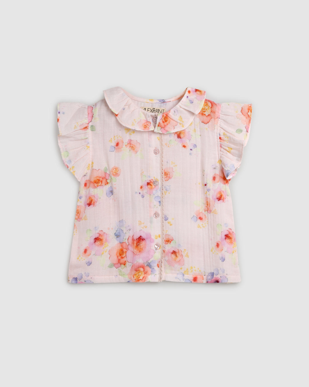 ALEX AND ANT - WILLIE TOP: ROSES [sz:1 YR]