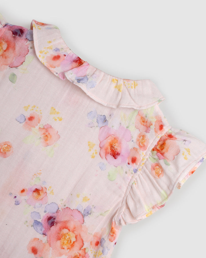 ALEX AND ANT - WILLIE TOP: ROSES [sz:1 YR]