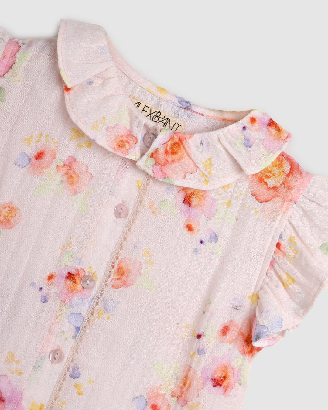 ALEX AND ANT - WILLIE TOP: ROSES [sz:1 YR]