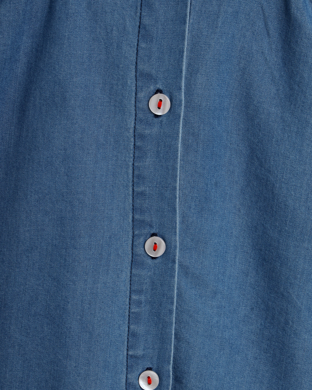 ALEX AND ANT - EMMI TOP: CHAMBRAY [sz:1 YR]