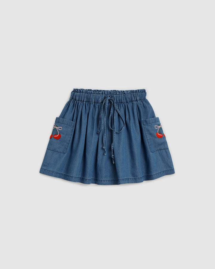 ALEX AND ANT - LAURA SKIRT: CHAMBRAY [sz:1 YR]