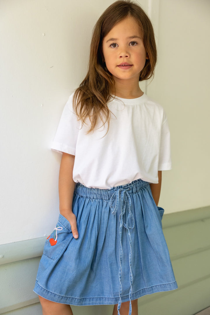 ALEX AND ANT - LAURA SKIRT: CHAMBRAY [sz:1 YR]