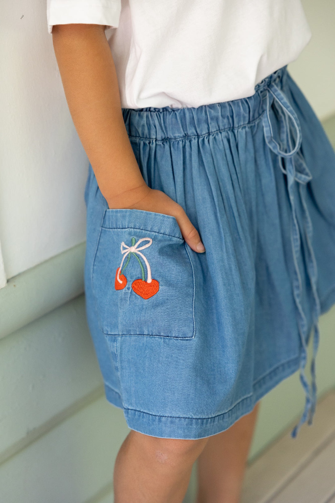 ALEX AND ANT - LAURA SKIRT: CHAMBRAY [sz:1 YR]