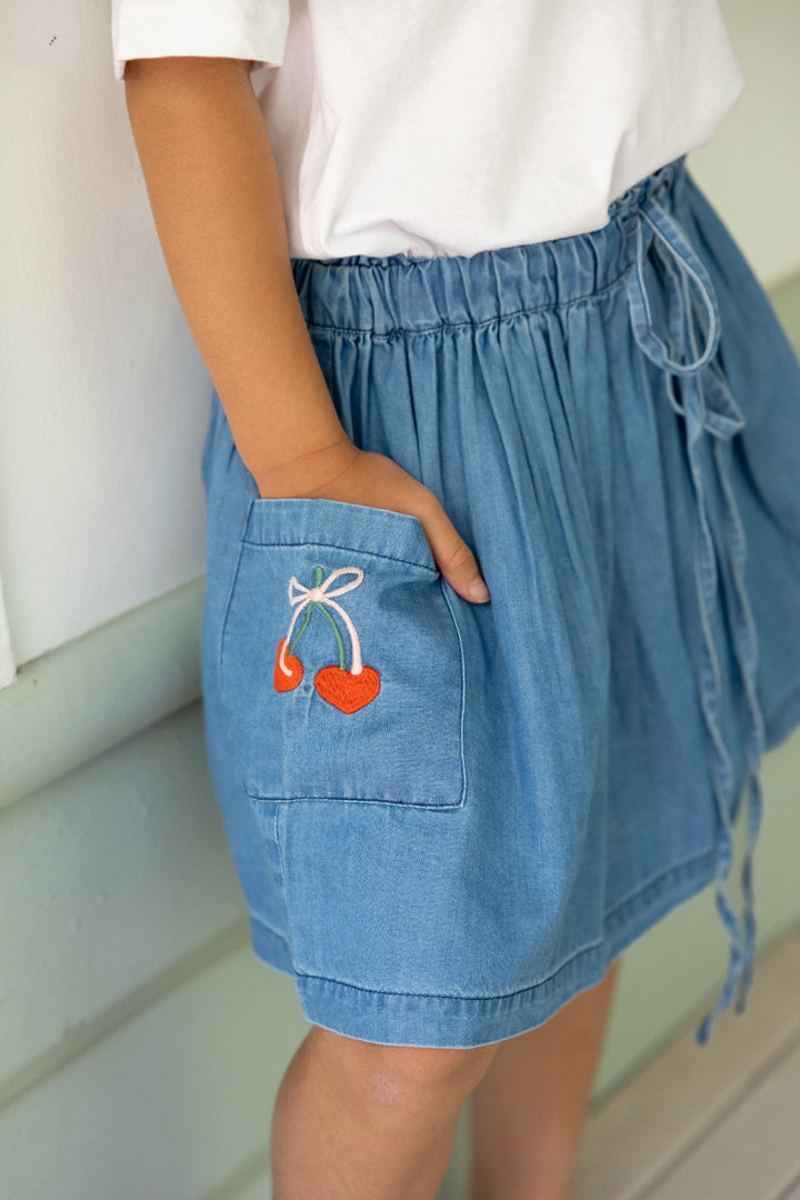 ALEX AND ANT - LAURA SKIRT: CHAMBRAY [sz:1 YR]