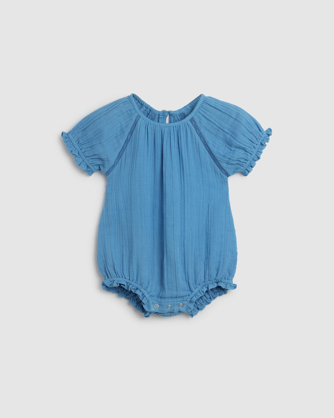 ALEX AND ANT - LENNIE PLAYSUIT: SKY BLUE [sz:0-3 MTHS]