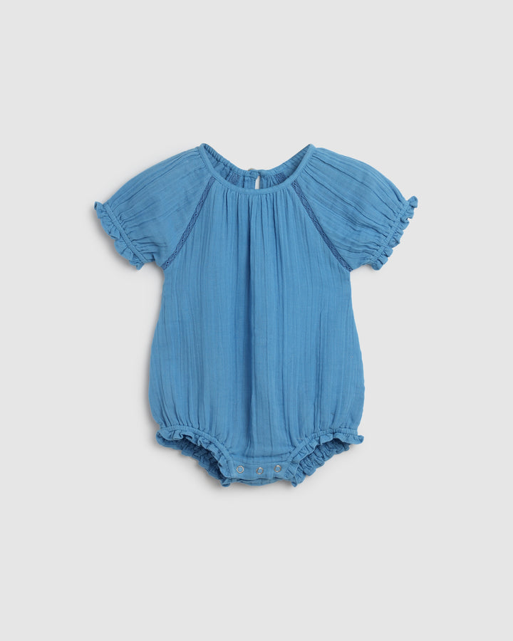 ALEX AND ANT - LENNIE PLAYSUIT: SKY BLUE [sz:0-3 MTHS]