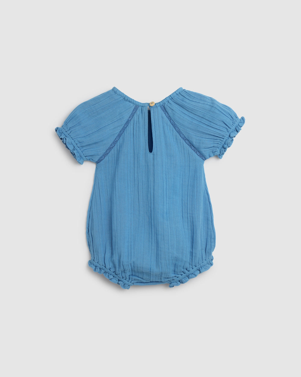 ALEX AND ANT - LENNIE PLAYSUIT: SKY BLUE [sz:0-3 MTHS]