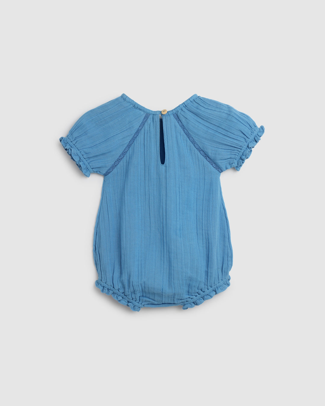 ALEX AND ANT - LENNIE PLAYSUIT: SKY BLUE [sz:0-3 MTHS]