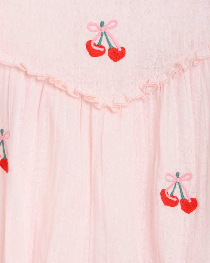 ALEX AND ANT - PRETTY ROMPER: PETAL PINK [sz:0-3 MTHS]