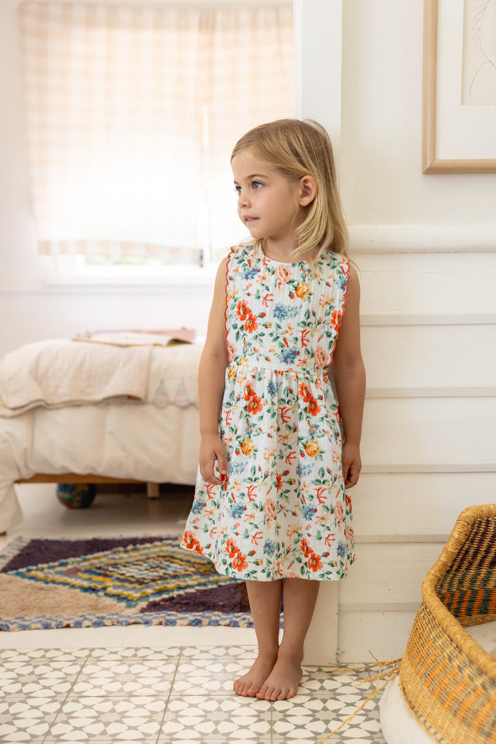 ALEX AND ANT - SHELLY DRESS: PRETTY FLORAL [sz:1 YR]