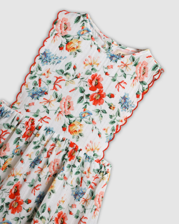 ALEX AND ANT - SHELLY DRESS: PRETTY FLORAL [sz:1 YR]
