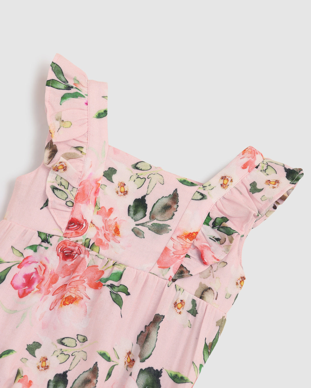 ALEX AND ANT - FLEE PLAYSUIT: DARLING PETAL [sz:0-3 MTHS]