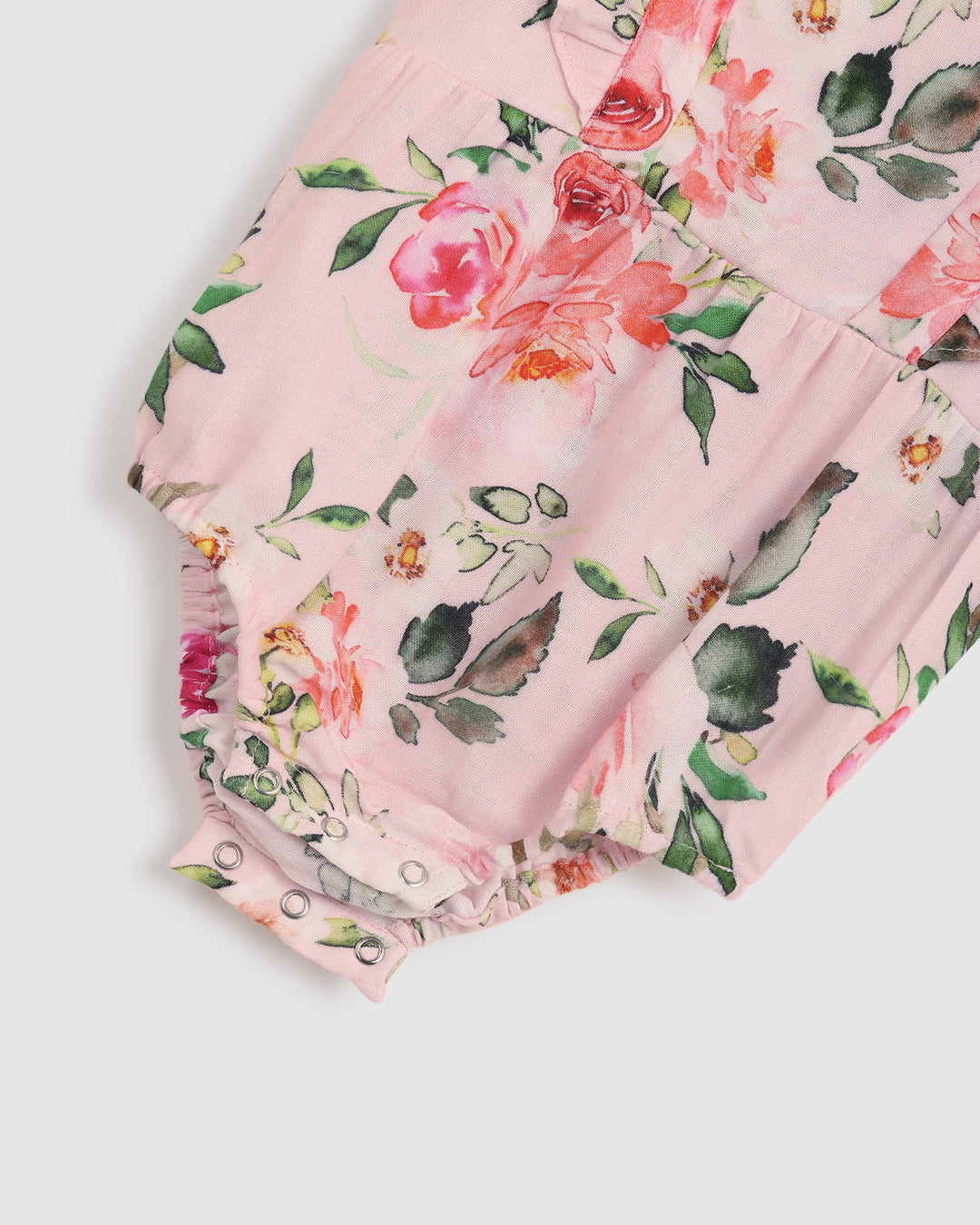ALEX AND ANT - FLEE PLAYSUIT: DARLING PETAL [sz:0-3 MTHS]