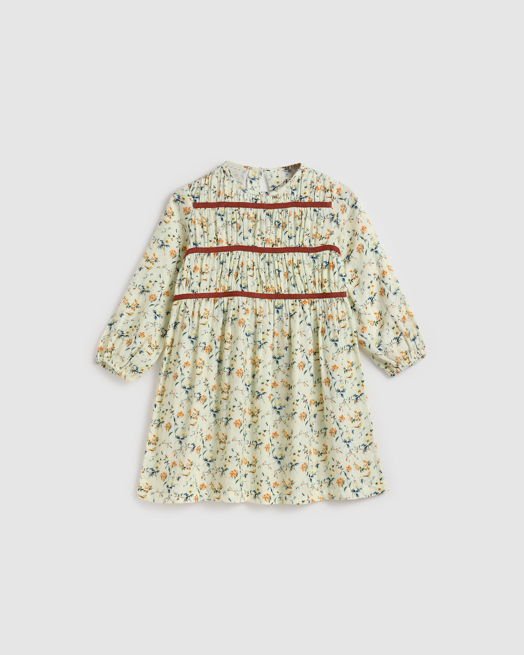 ALEX AND ANT - LUCIE DRESS: NATURAL BIRD [sz:2 YRS]
