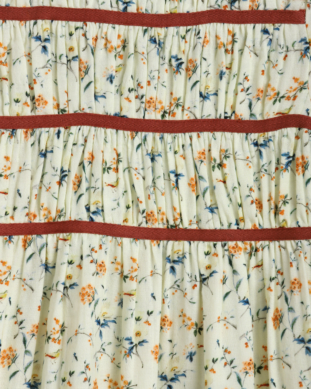 ALEX AND ANT - LUCIE DRESS: NATURAL BIRD [sz:2 YRS]