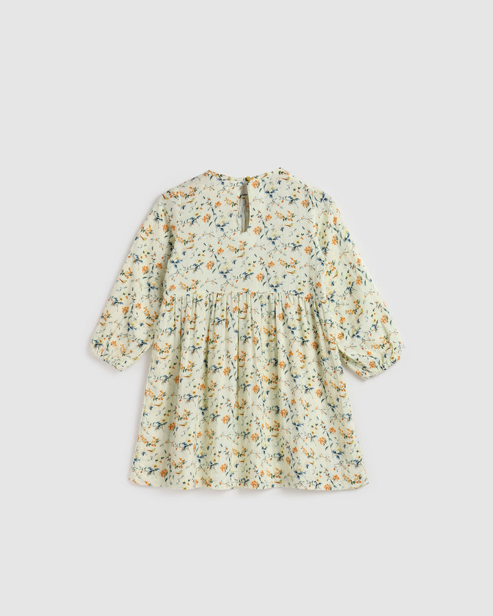 ALEX AND ANT - LUCIE DRESS: NATURAL BIRD [sz:2 YRS]