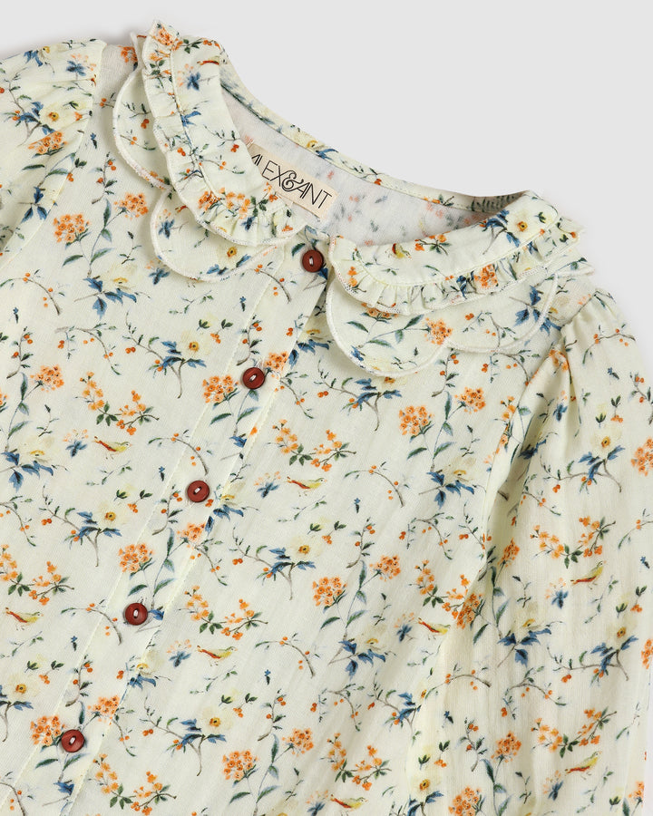 ALEX AND ANT - LISA TOP: NATURAL BIRD [sz:2 YRS]