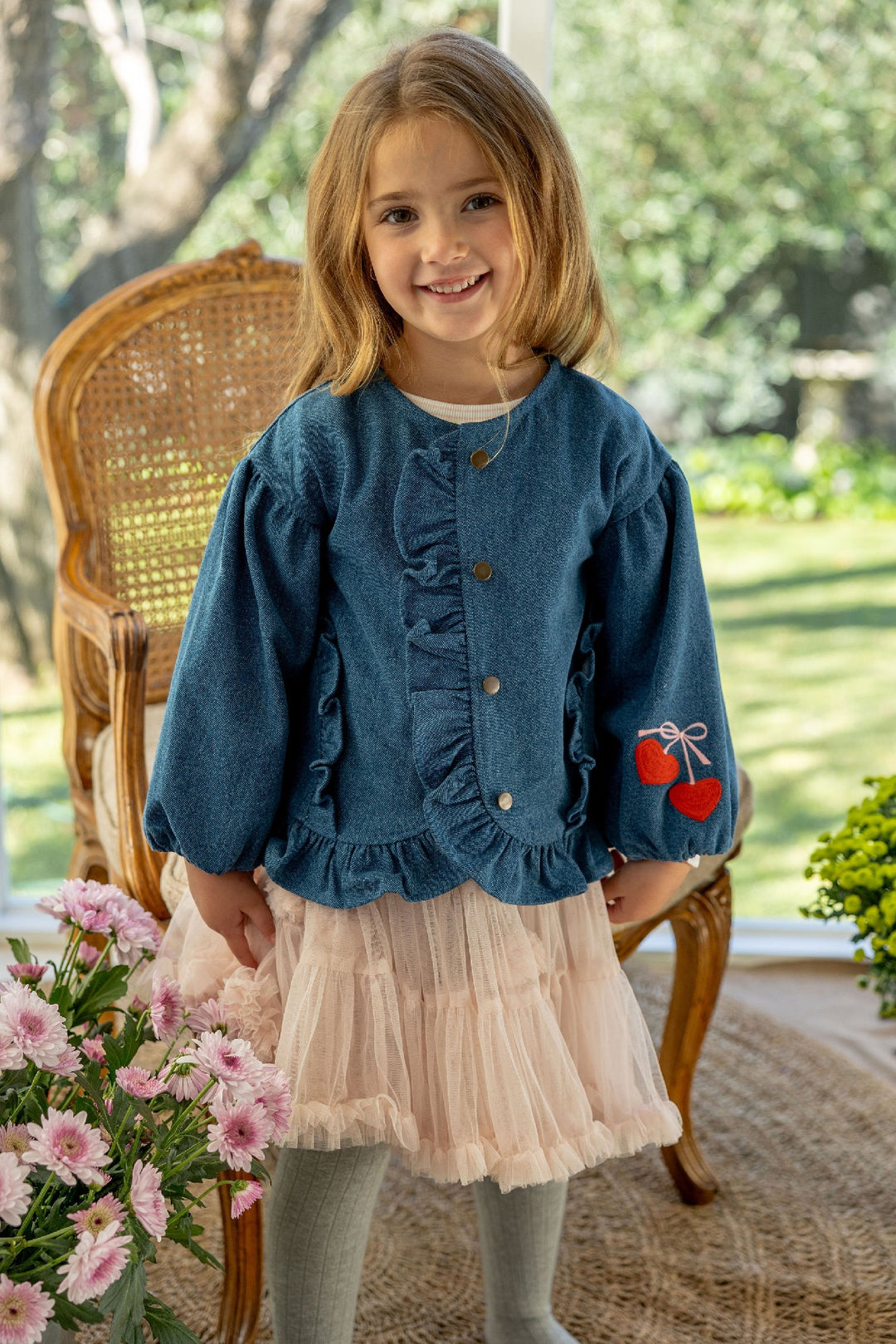 ALEX AND ANT - REMI JACKET: DENIM [sz:2 YRS]