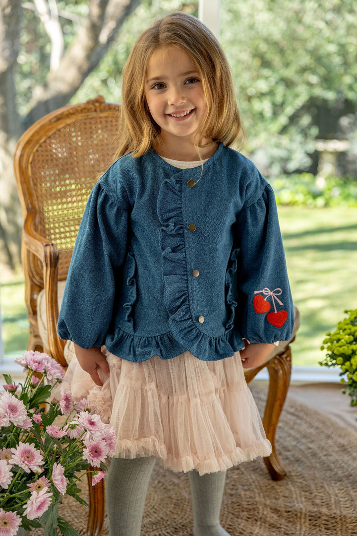 ALEX AND ANT - REMI JACKET: DENIM [sz:2 YRS]