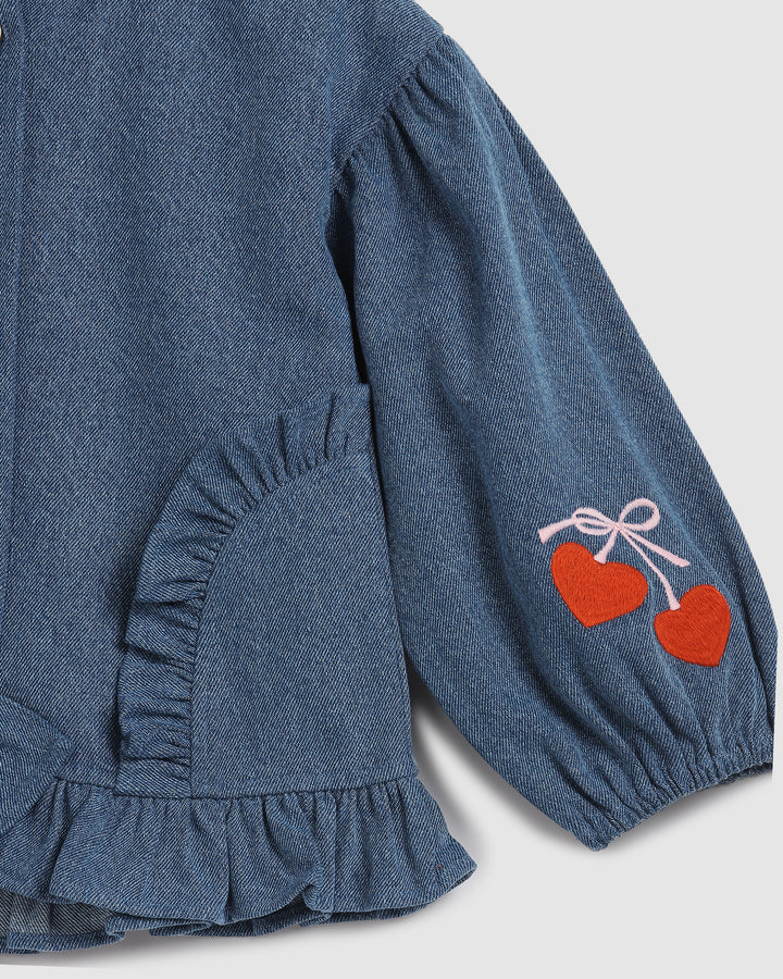 ALEX AND ANT - REMI JACKET: DENIM [sz:2 YRS]