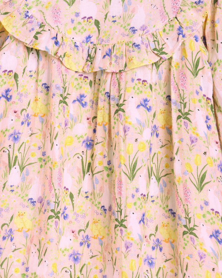 ALEX AND ANT - BLOSSOM DRESS: BUNNIES [sz:2 YRS]
