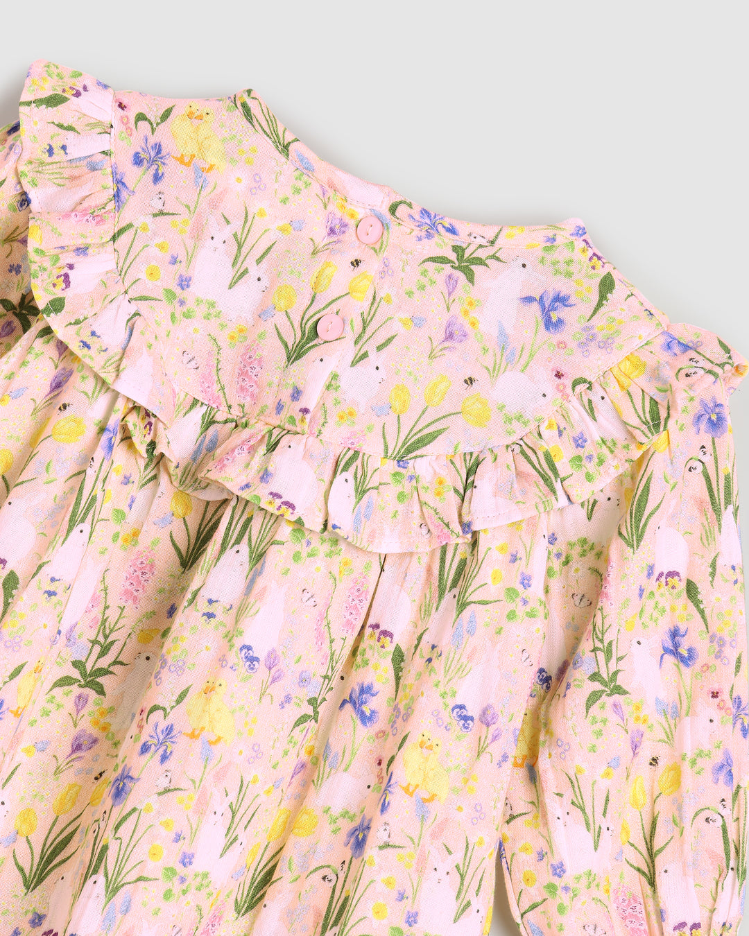 ALEX AND ANT - BLOSSOM DRESS: BUNNIES [sz:2 YRS]