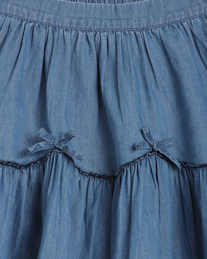ALEX AND ANT - BELLE SKIRT: CHAMBRAY [sz:2 YRS]