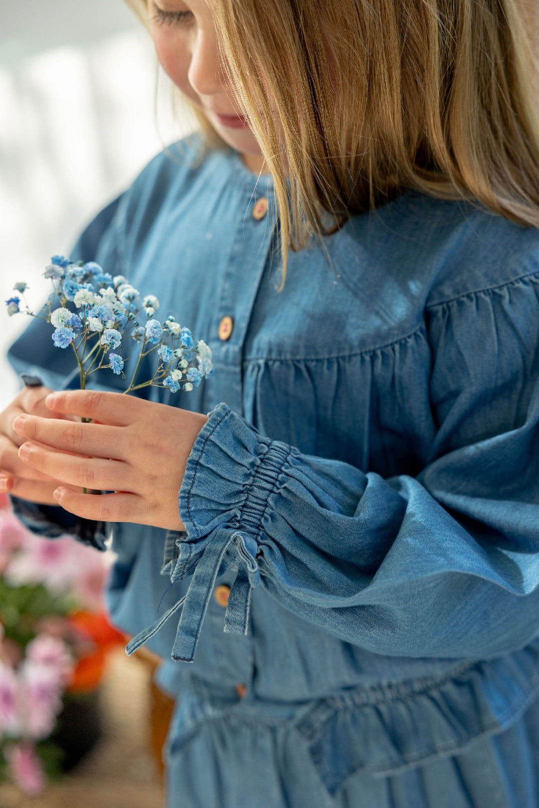 ALEX AND ANT - BELLE SKIRT: CHAMBRAY [sz:2 YRS]