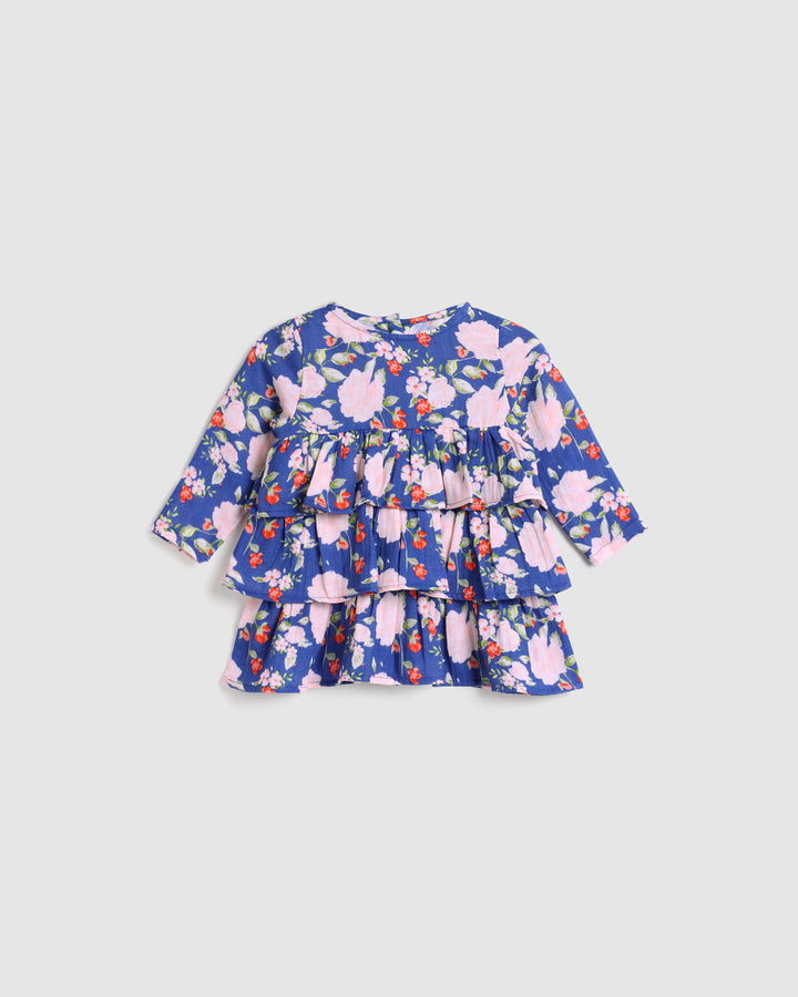 ALEX AND ANT - PIPPA TOP: FABULOUS BLOOMS BLUE [sz:2 YRS]