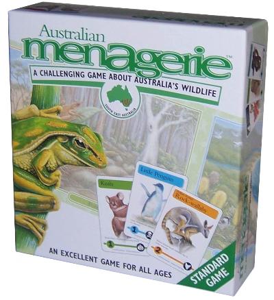 CARD GAME AUSTRALIAN MENAGERIE