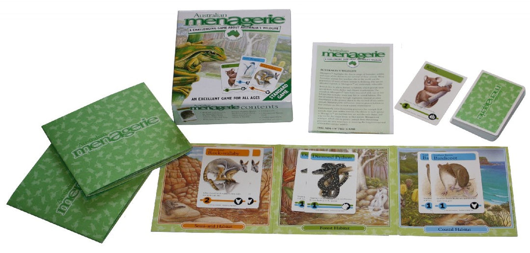 CARD GAME AUSTRALIAN MENAGERIE