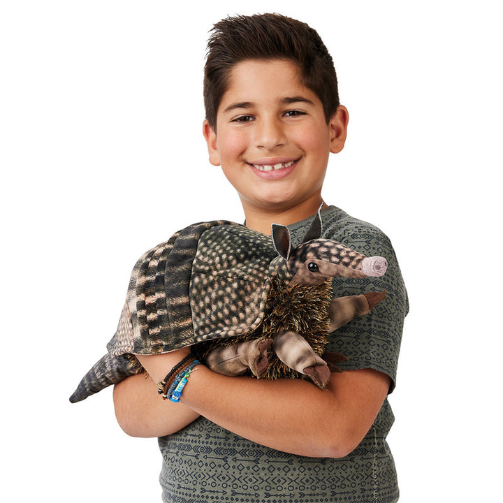 FOLKMANIS - HAND PUPPET: ARMADILLO 