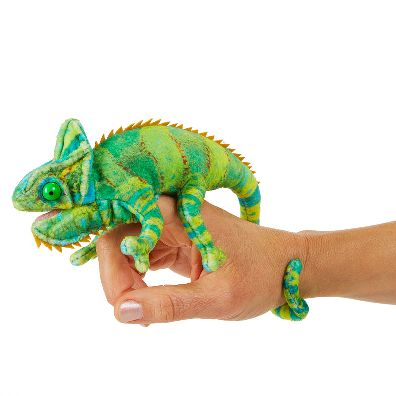 FOLKMANIS - MINI CHAMELEON FINGER PUPPET 