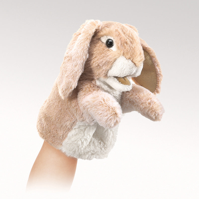 FOLKMANIS - HAND PUPPET: LITTLE LOP RABBIT 