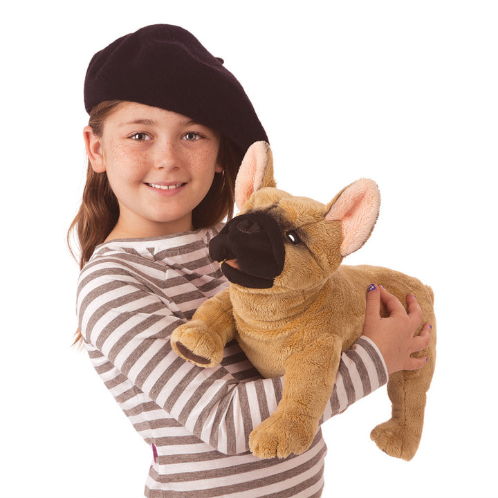 FOLKMANIS - HAND PUPPET: FRENCH BULLDOG 