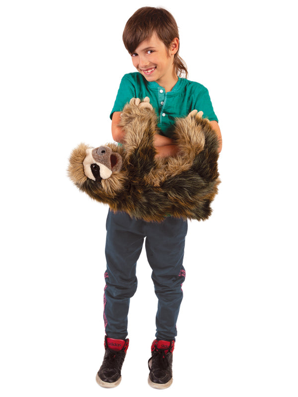 FOLKMANIS - HAND PUPPET: 3 TOED SLOTH PUPPET