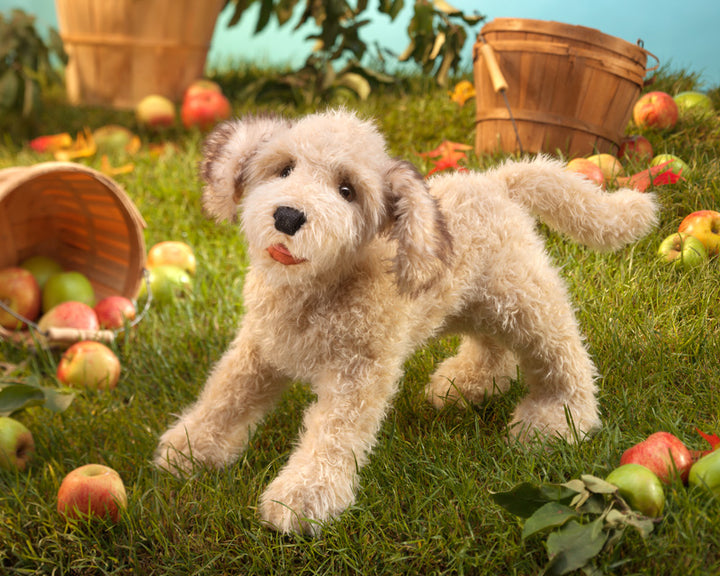 FOLKMANIS - HAND PUPPET: LABRADOODLE 