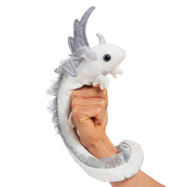 FOLKMANIS - FINGER PUPPET: PEARL WRIST DRAGON 