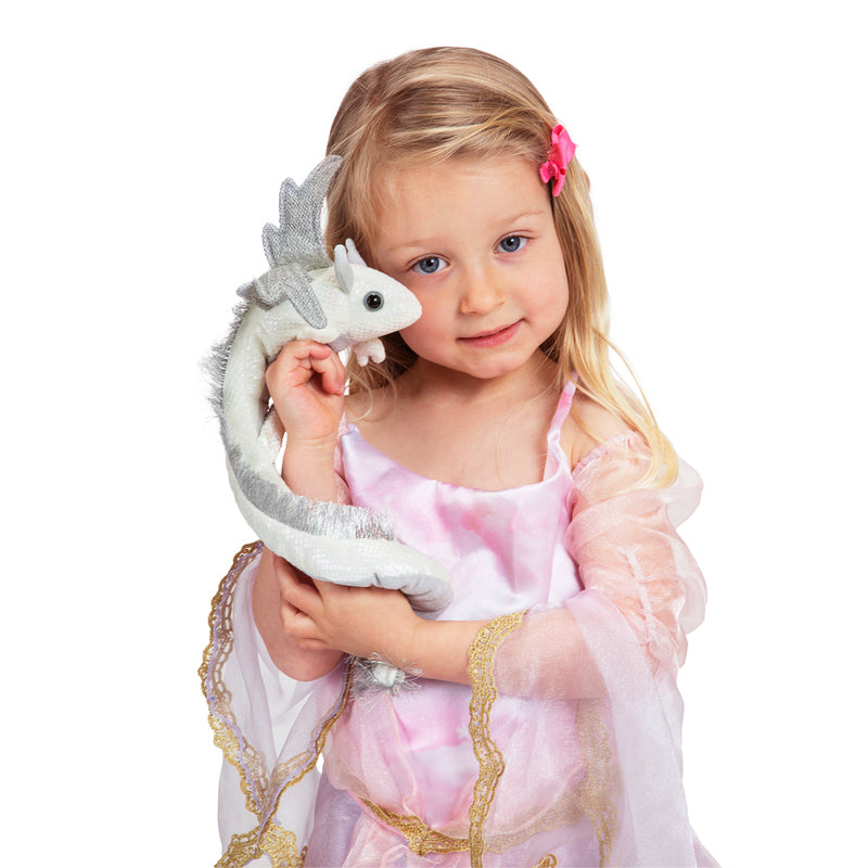 FOLKMANIS - FINGER PUPPET: PEARL WRIST DRAGON 