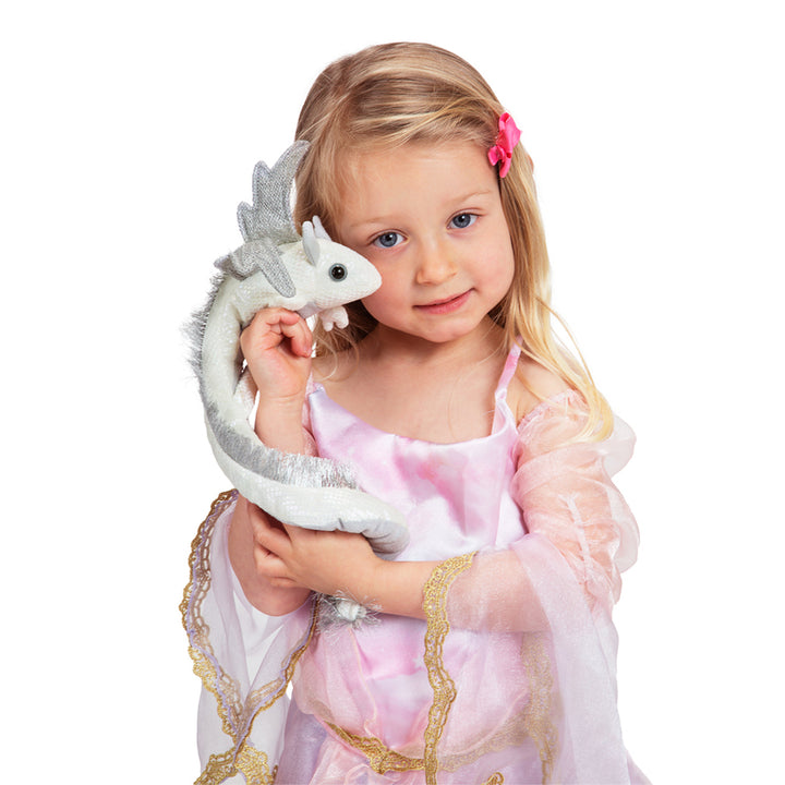 FOLKMANIS - FINGER PUPPET: PEARL WRIST DRAGON 