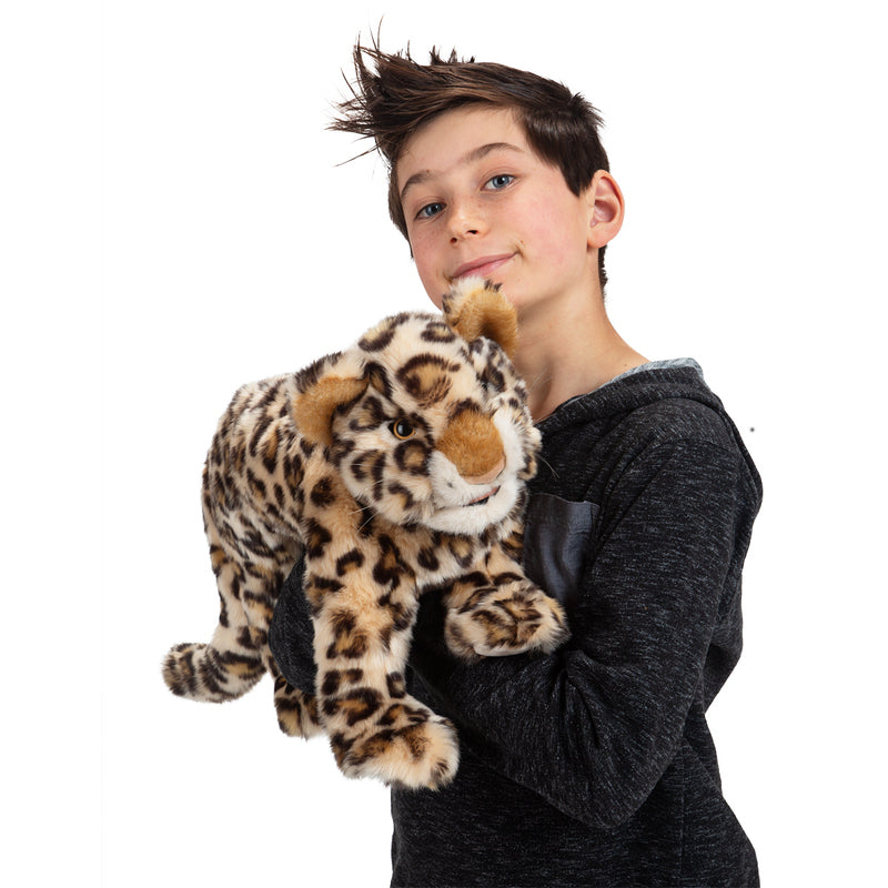 FOLKMANIS - HAND PUPPET: LEOPARD CUB 