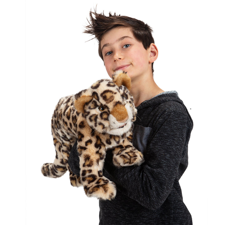 FOLKMANIS - HAND PUPPET: LEOPARD CUB 