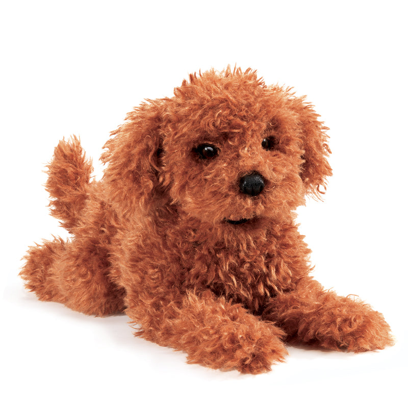 FOLKMANIS - HAND PUPPET: TOY POODLE 