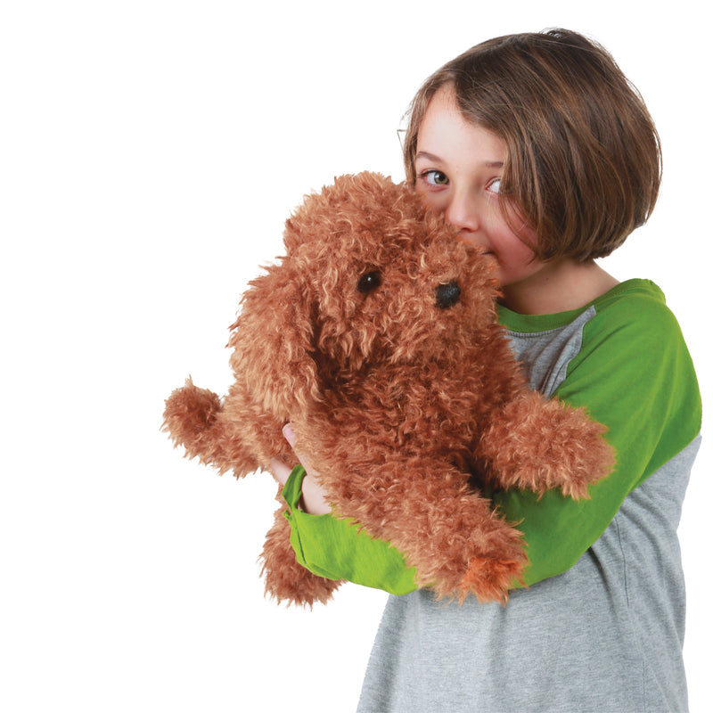 FOLKMANIS - HAND PUPPET: TOY POODLE 