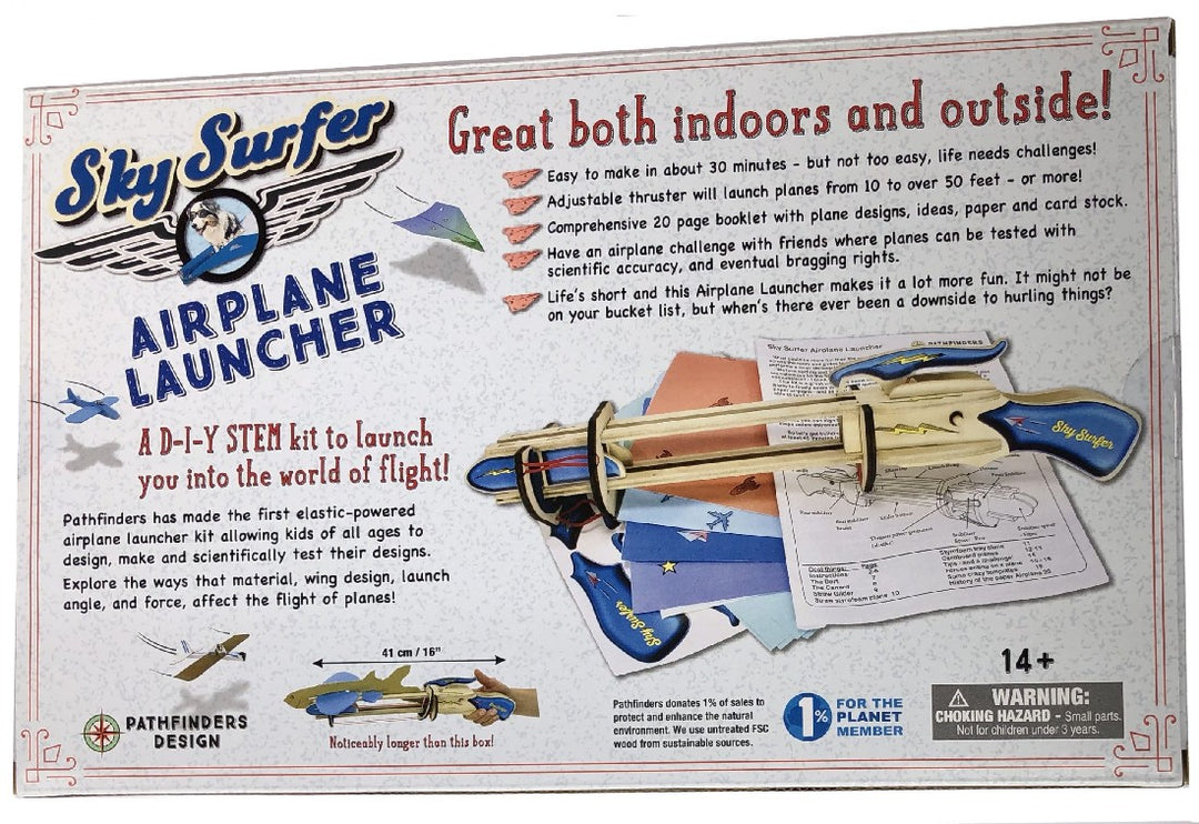 PATHFINDERS - SKY SURFER PAPER AIRPLANE LAUNCHER
