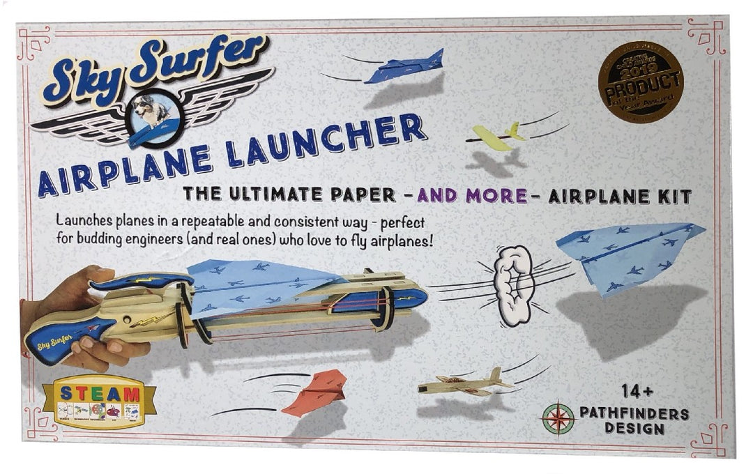 PATHFINDERS - SKY SURFER PAPER AIRPLANE LAUNCHER