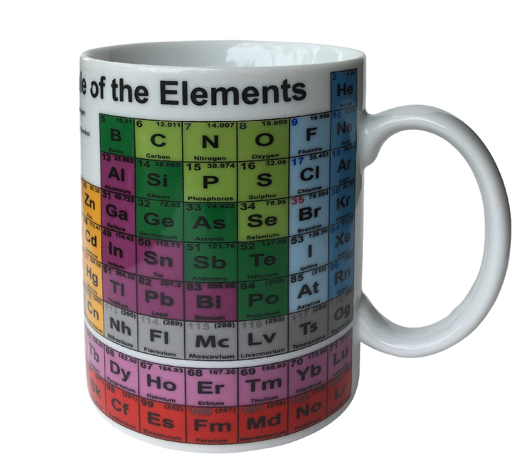 SCIENCE AND NATURE - PERIODIC TABLE MUG