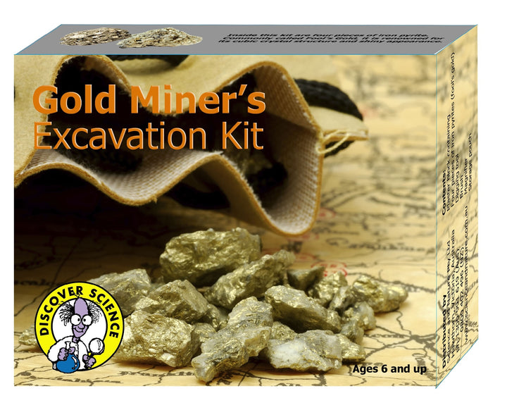 DISCOVER SCIENCE - GOLD MINER'S EXCAVATION