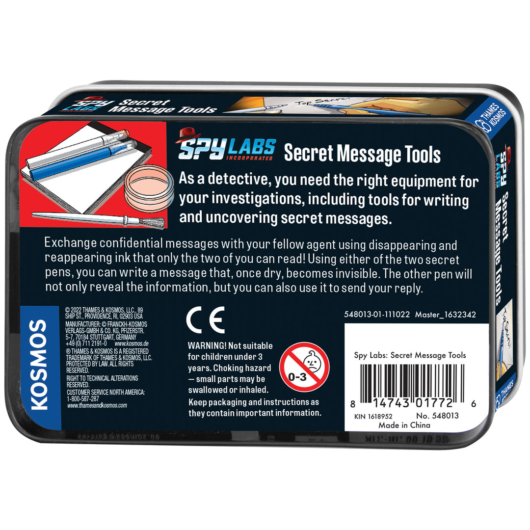 THAMES & COSMOS - SPY LABS: SECRET MESSAGE KIT